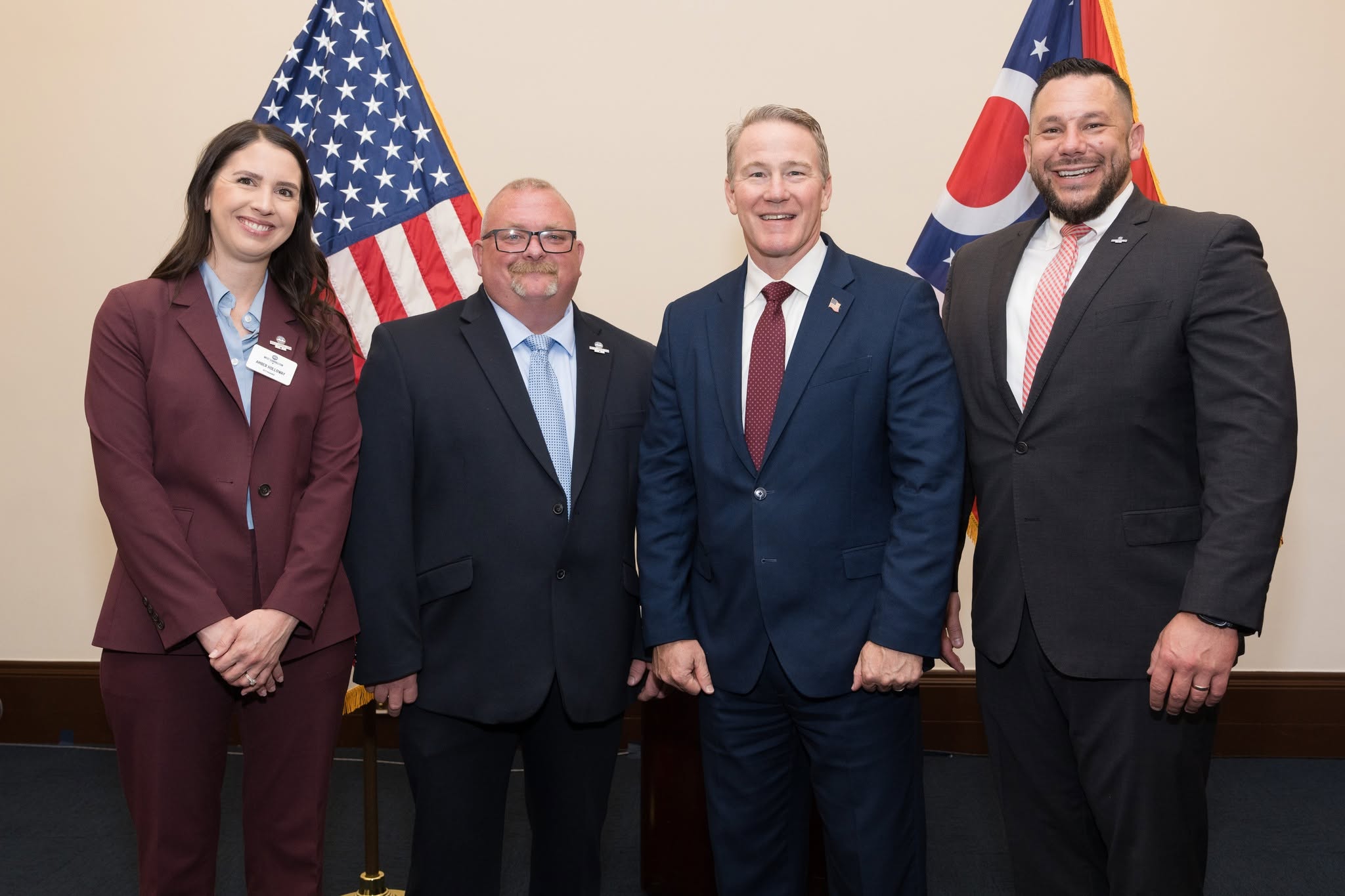 Senator Husted hosts a Husted Huddle Constituent Coffee in Washington, DC on May 12, 2026. (Official U.S. Senate photo by Rosa Pineda)