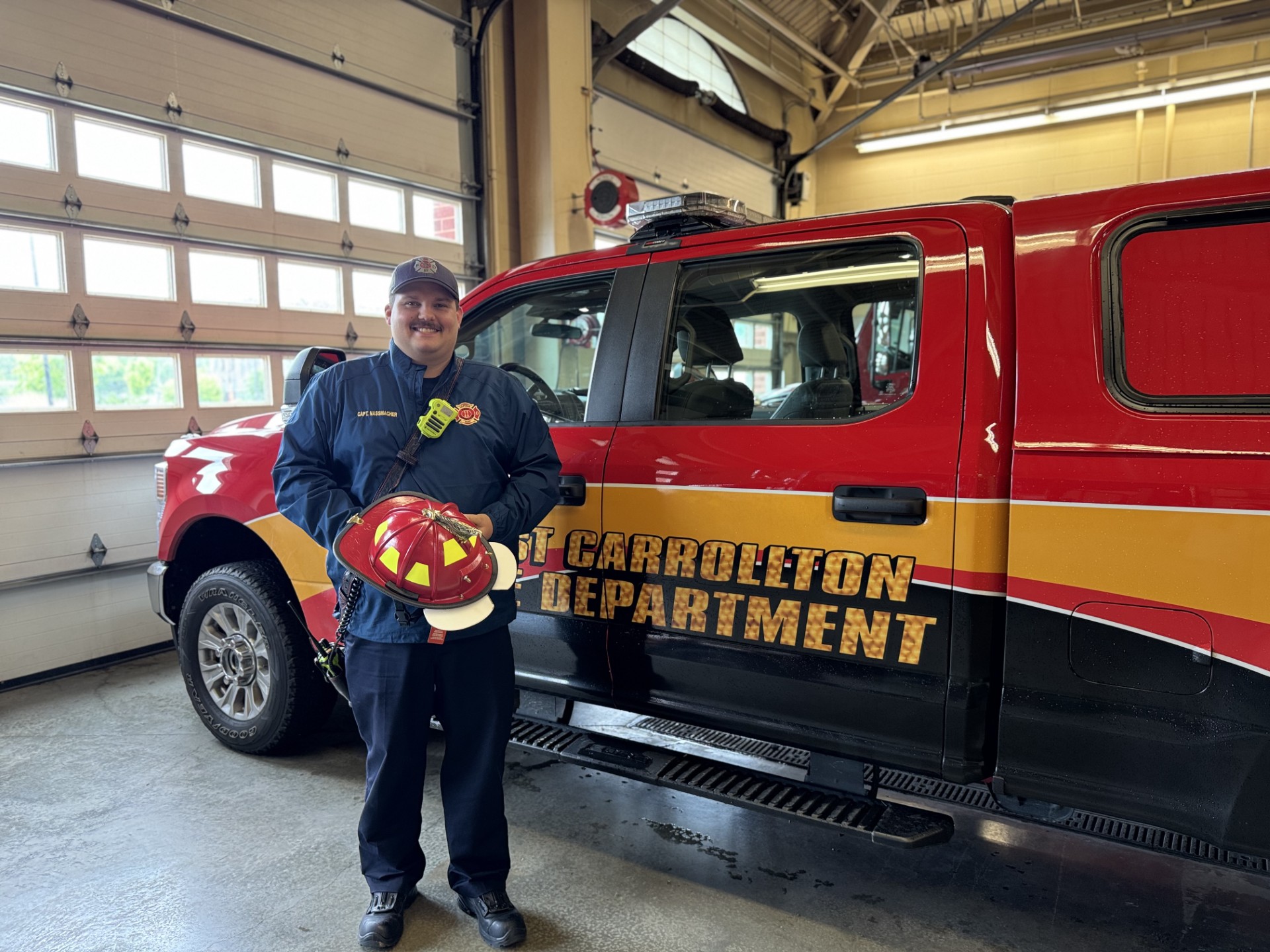 West Carrollton Names Jonah Nassmacher as Fire Captain